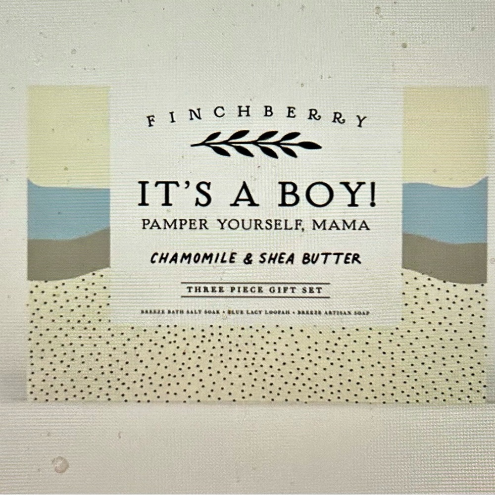 “It’s A Boy” New Mom 3-Piece Spa Gift Set